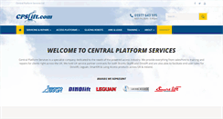 Desktop Screenshot of cpslift.com